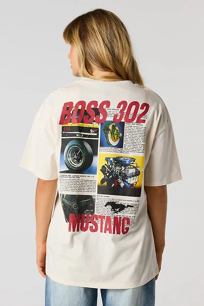 Ford Mustang Graphic Boyfriend T-Shirt