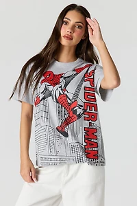 Spider-Man Graphic Boyfriend T-Shirt