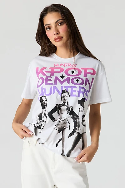 KPop Demon Hunters Graphic Boyfriend T-Shirt