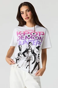 KPop Demon Hunters Graphic Boyfriend T-Shirt