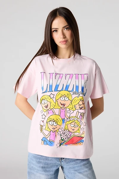 Luxe Heavy Cotton Lizzie McGuire Graphic Boyfriend T-Shirt