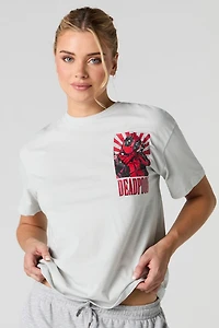 T-shirt coupe garçonne à imprimé Deadpool