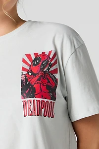 Deadpool Graphic Boyfriend T-Shirt