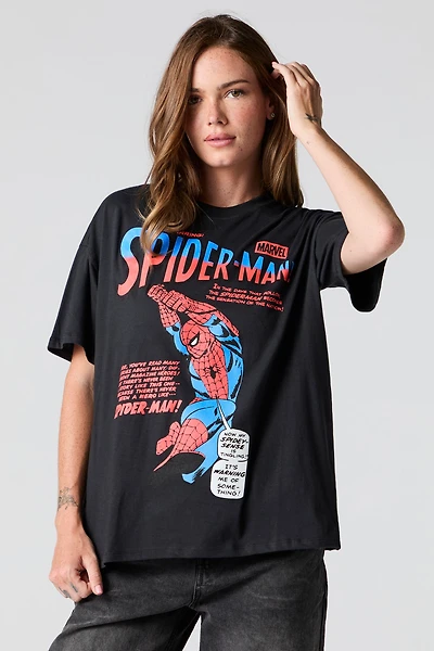 Spiderman Graphic Boyfriend T-Shirt