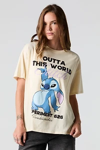 Stitch Outta This Wold Graphic Boyfriend T-Shirt