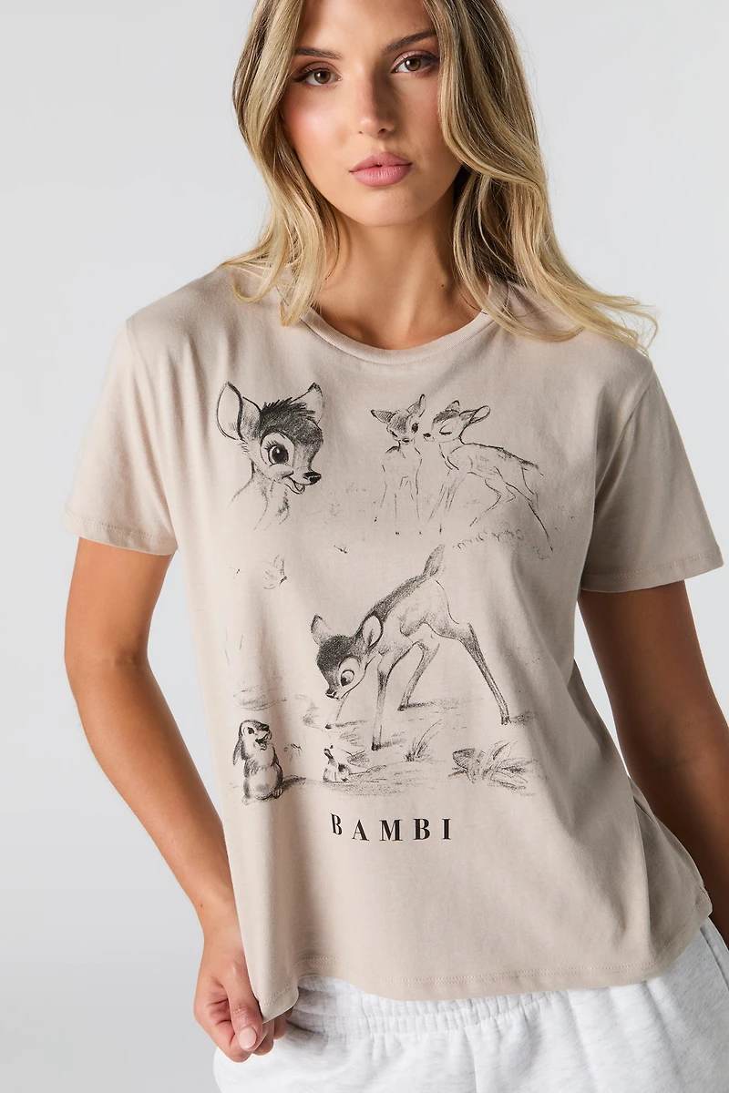 Bambi Graphic Boxy T-Shirt