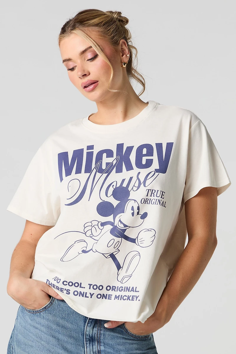 Mickey Graphic Boyfriend T-Shirt