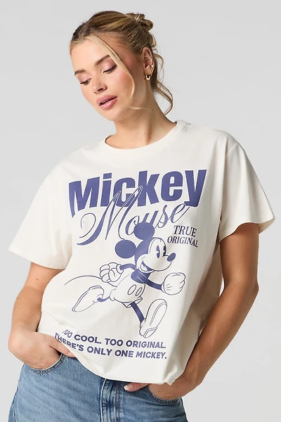 Mickey Graphic Boyfriend T-Shirt