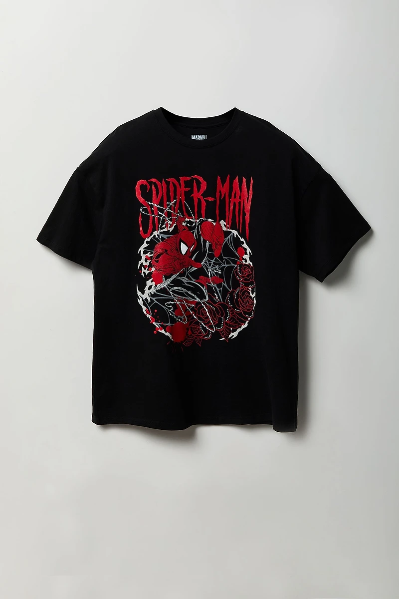 Spider-Man Graphic Oversized T-Shirt