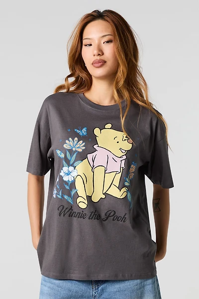 Winnie the Pooh Graphic Boyfriend T-Shirt