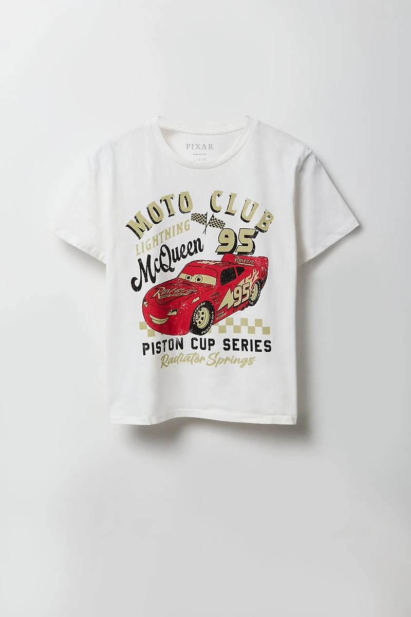 T-shirt à imprimé Lightning McQueen