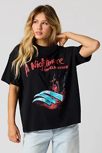 Horror Movie Graphic Boyfriend T-Shirt