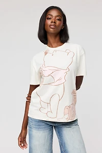 Winnie the Pooh Graphic Boyfriend T-Shirt