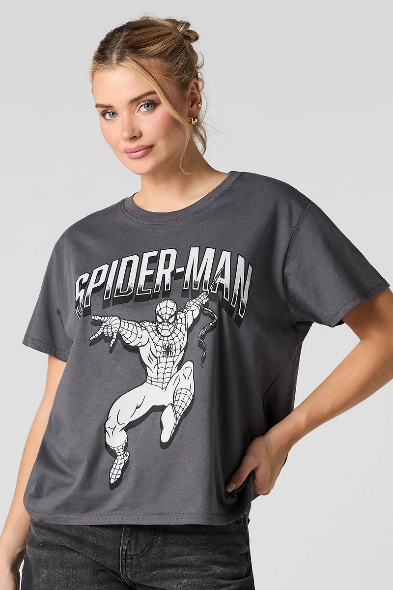 Spiderman Graphic Boyfriend T-Shirt