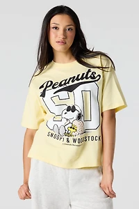 Luxe Heavy Cotton Peanuts Graphic T-Shirt