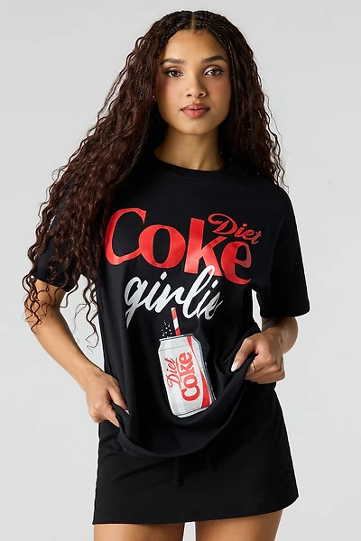 Diet Graphic Boyfriend T-Shirt