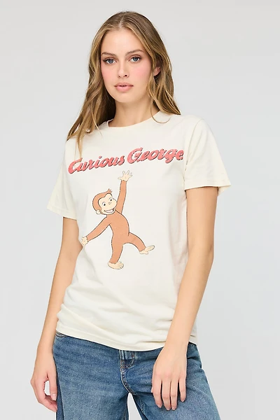Curious George Graphic Boyfriend T-Shirt