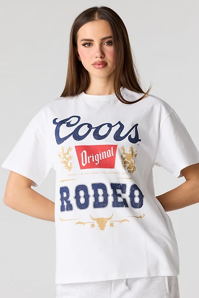 Coors Original Graphic Boyfriend T-Shirt