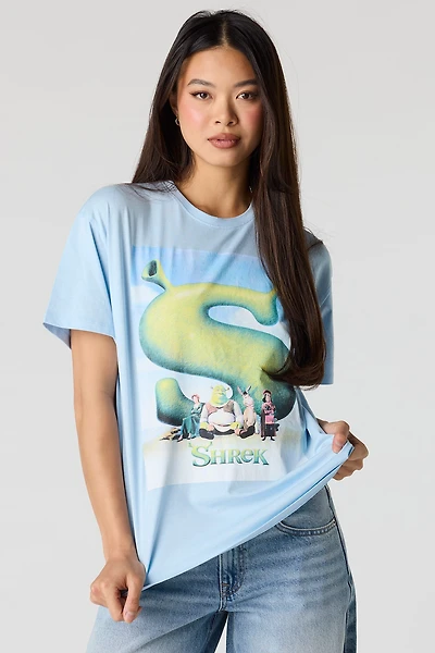 Shrek Graphic Boyfriend T-Shirt