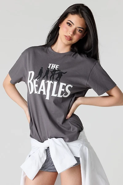 The Beatles Graphic Boyfriend T-Shirt