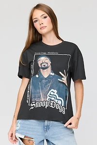 Snoop Dogg Graphic Boyfriend T-Shirt