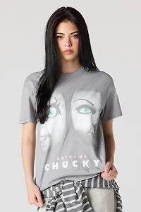 Bride of Chucky Graphic Boyfriend T-Shirt