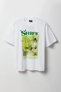 T-shirt coupe garçonne à imprimé Shrek & Donkey