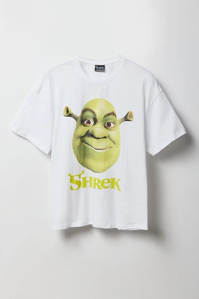 T-shirt coupe garçonne à imprimé Shrek