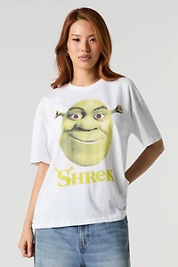 T-shirt coupe garçonne à imprimé Shrek