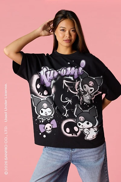 Kuromi™ Graphic Oversized T-Shirt