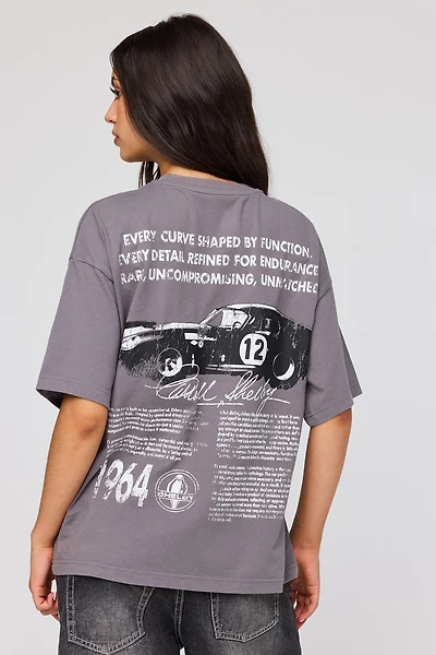 T-shirt surdimensionné à imprimé Shelby Cobra