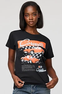 Corvette Graphic Boyfriend T-Shirt