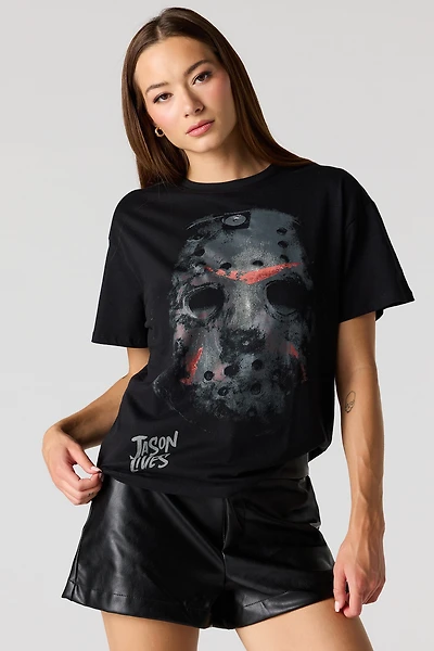 Friday the 13th Graphic Boyfriend T-Shirt