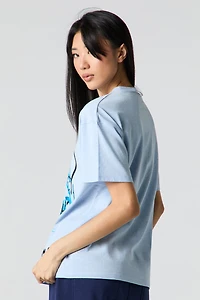 T-shirt coupe garçonne à imprimé Monsters Inc