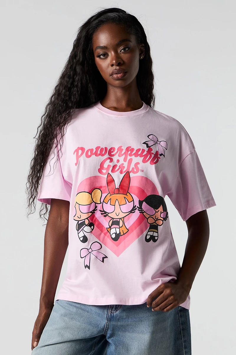 Powerpuff Girls Graphic Boyfriend T-Shirt
