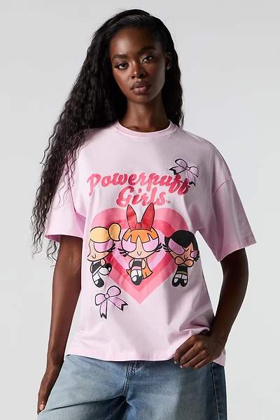 Powerpuff Girls Graphic Boyfriend T-Shirt
