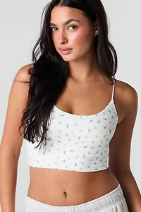 Contour Cropped Bungee Cami