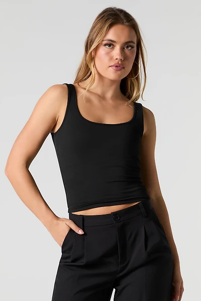 Contour Scoop Neck Tank