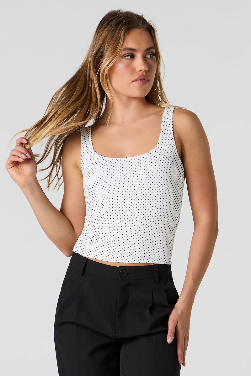 Contour Scoop Neck Tank