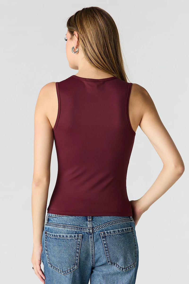 Luxe Heavy Contour Scoop Neck Tank