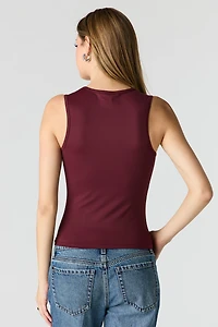 Luxe Heavy Contour Scoop Neck Tank