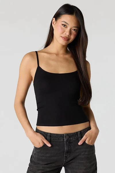 Braless Scoop Neck Cami
