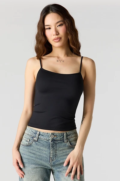 Luxe Heavy Contour Scoop Neck Cami