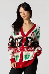 Fair Isle Christmas Cardigan