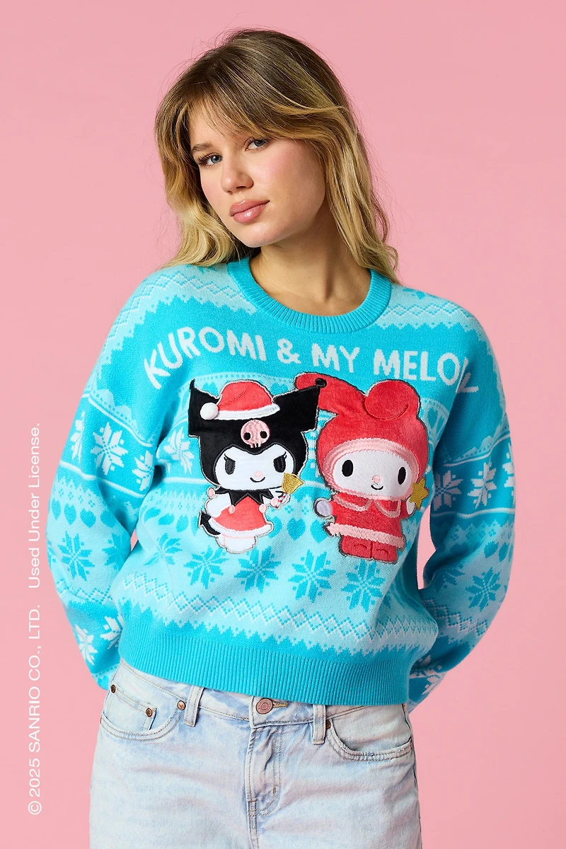 Kuromi™ & My Melody™ Christmas Sweater
