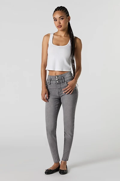 Push Up Skinny Grey Jean