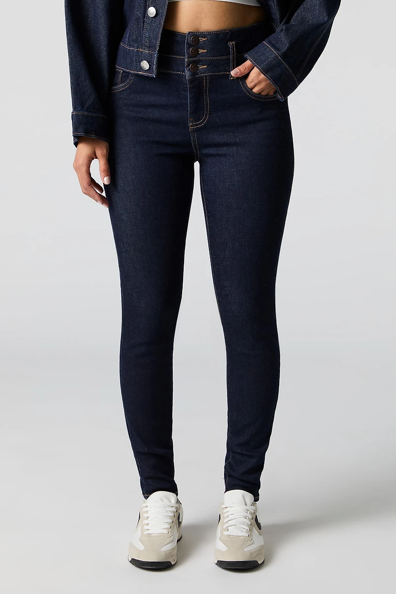Push Up Skinny Rinse Jean