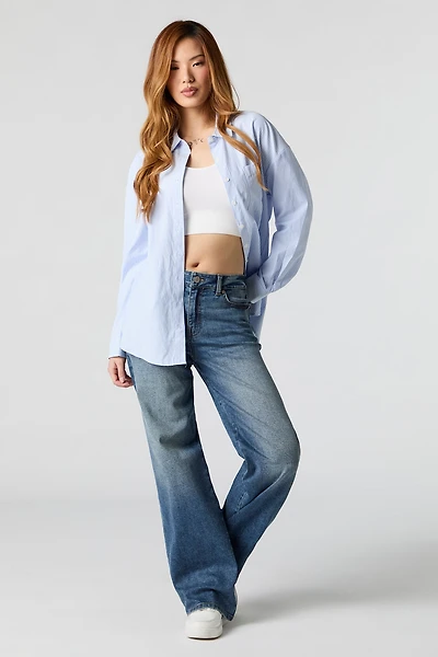 Stretch Baggy Vintage Dark Jean