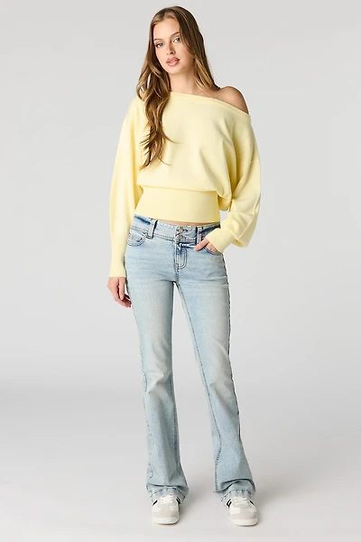 Stretch Low Rise Bootcut Vintage Jean
