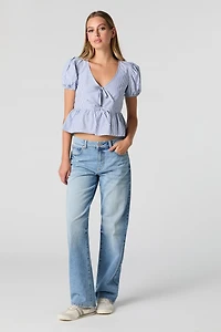 Low Rise Straight Medium Jean